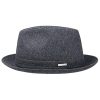 Stetson Stetson Wool Mélange Hat Men Navy-Mottled 7-7 1/8 ‎mens Hats & Caps