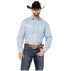 ‎mens Shirts Stetson Stetson Blue Paisley Snap - Mens Shirt