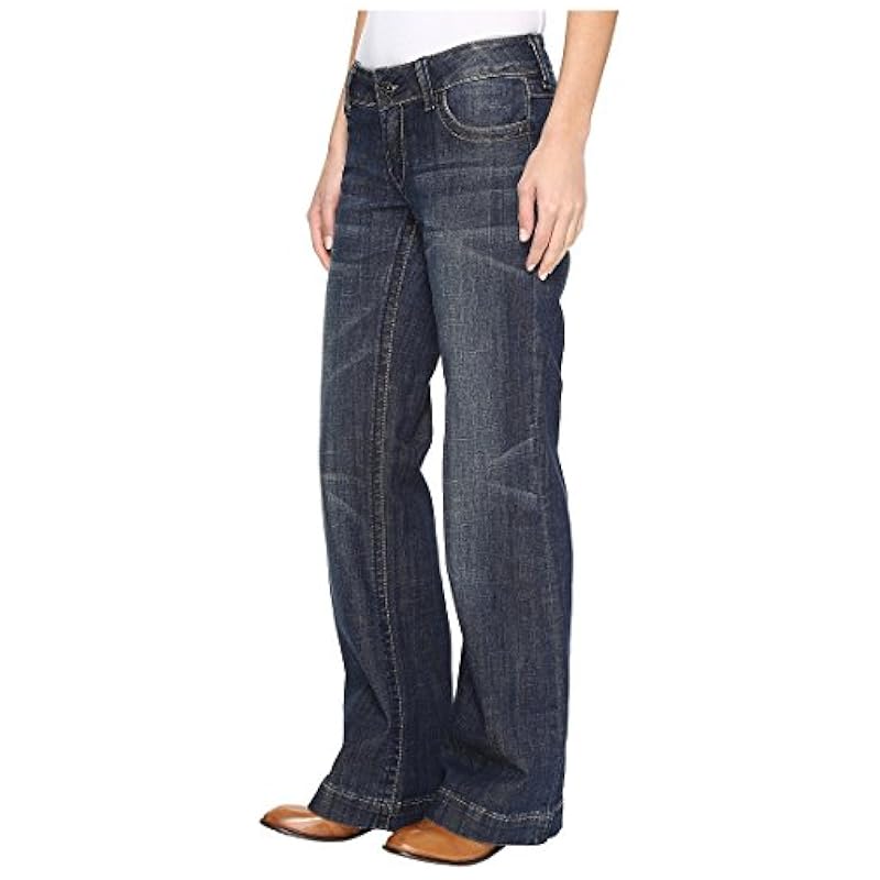 ‎womens Jeans Stetson Stetson Denim Trouser"S" on Back Pocket Blue 14 R