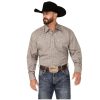 Shirts Stetson Stetson Vintage Floral Grey Snap - Mens Shirt Small