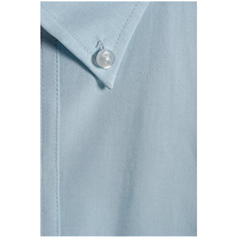 ‎mens Shirts Stetson Stetson Men's Solid Button Oxford Shirt Aqua X-Large