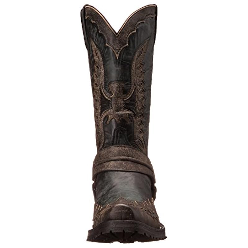 ‎mens Boots Stetson Stetson Men's Outlaw Eagle Western Boot Distressed