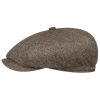 Stetson Hats & Caps ‎mens Stetson Hatteras Harridge Wool Flat Cap Men - Made in The EU Beige