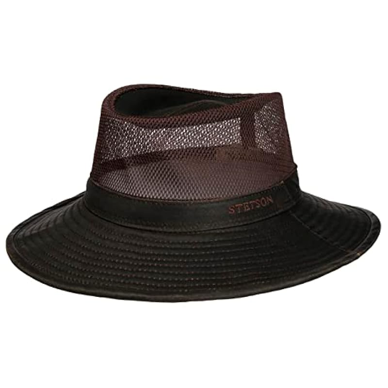 ‎mens Hats & Caps Stetson Stetson Vented Crown Cloth Hat Men - Dark Brown