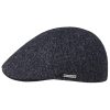 Stetson Texas Classic Wool Flat Cap Men | Made in The EU Navy Stetson ‎mens Hats & Caps