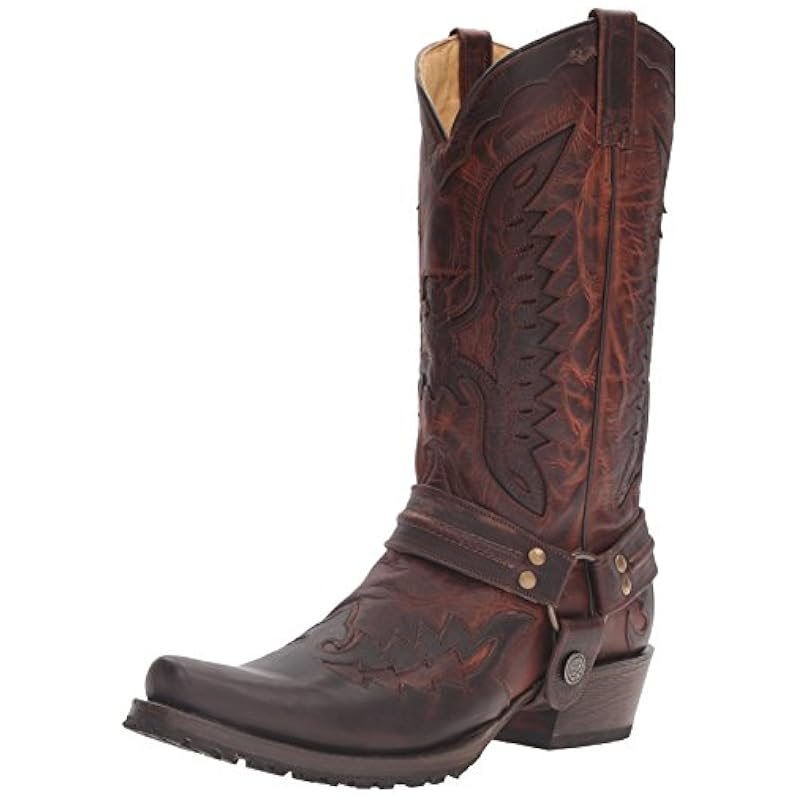 Stetson Men's Biker Outlaw Work Shoe Brown ‎mens Loafers & Slip-Ons Stetson