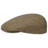 Stetson Stetson Kent Lightweight Checked Flat Cap Men - Made in Germany Brown ‎mens Hats & Caps