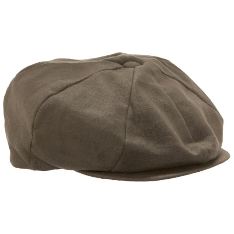 Stetson Stetson Men's Lancaster Eight Quarter Cap Khaki ‎mens Hats & Caps