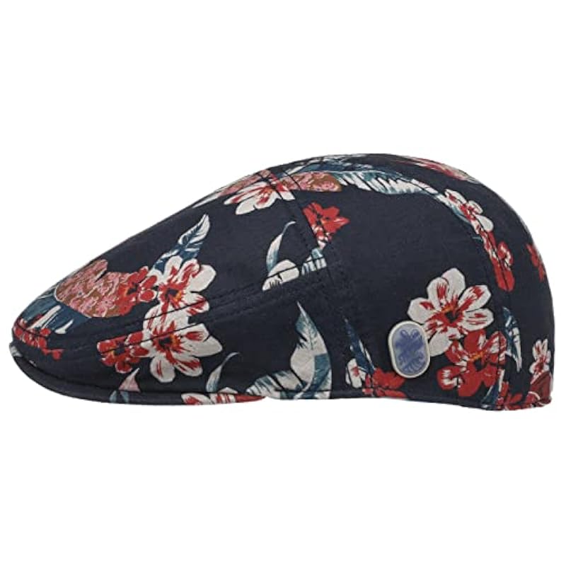 Stetson Stetson Flowlin Flat Cap Women/Men - Blue ‎womens Hats & Caps