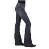 816 Classic Boot Cut Jeans In Dark Wash Blue / 6 / S Stetson ‎womens Jeans