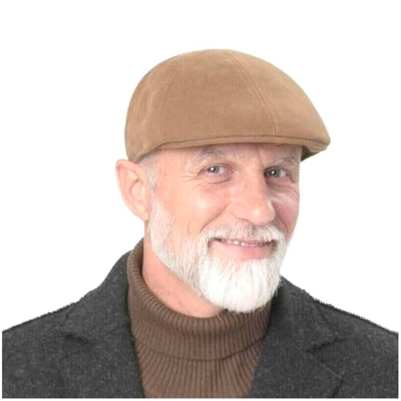 Stetson Hats & Caps ‎mens Stetson Texas Classic Soft Cotton Flat Cap Men - Made in The EU Brown