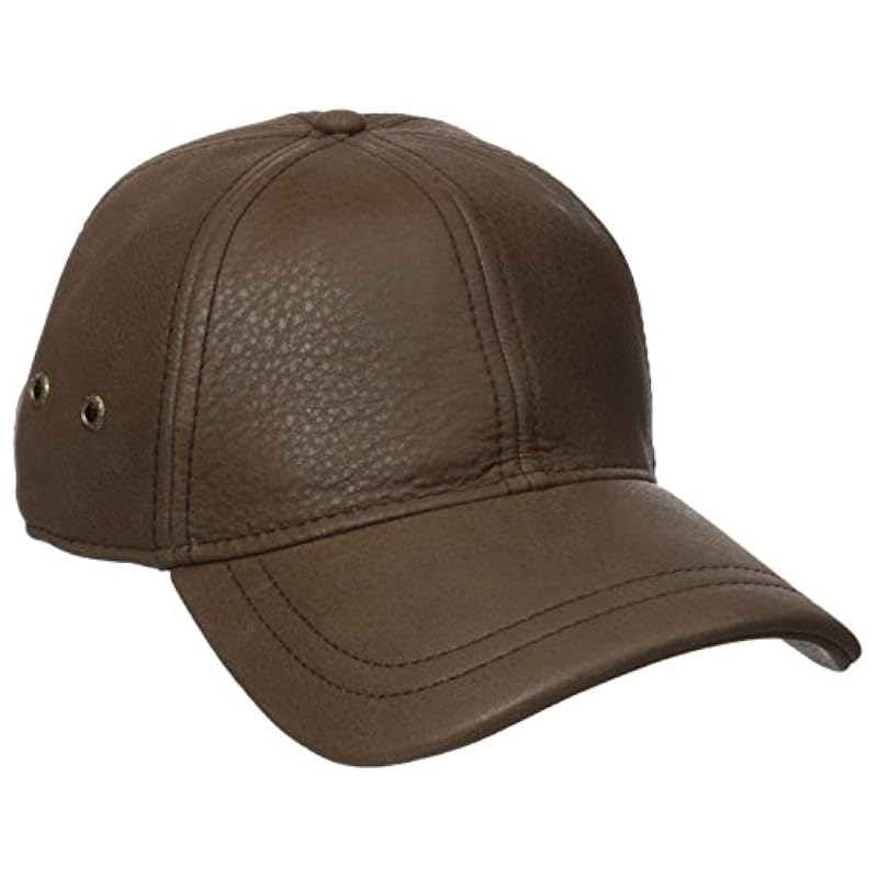Stetson Stetson Men's Oily Timber Baseball Cap Brown ‎mens Accessories