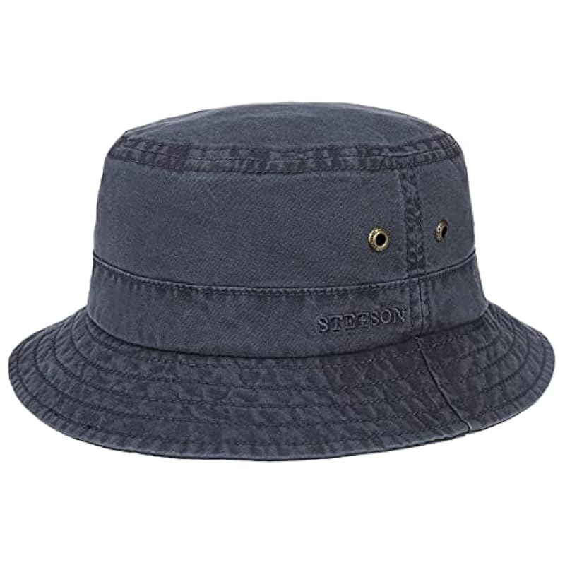 Hats & Caps Stetson Stetson Delave Cotton Hat Women/Men | Blue