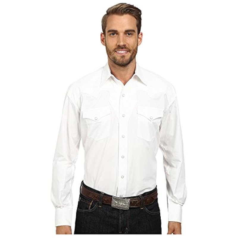 Stetson Shirts ‎mens Stetson Men's Classic,Western White