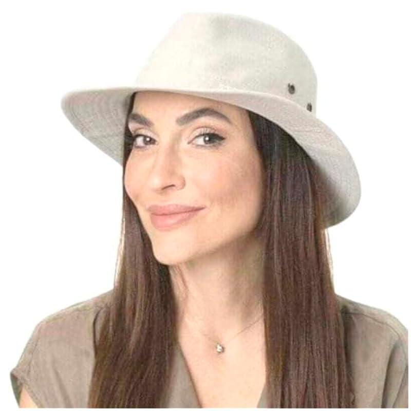 Stetson Organic Cotton Traveller Hat Men | Khaki Stetson ‎mens Hats & Caps