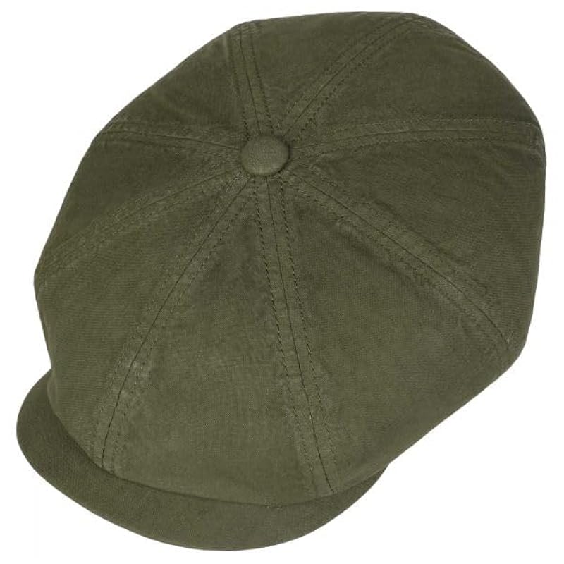Stetson Hats & Caps Stetson Hatteras Classic Cotton Flat Cap Women/Men Olive 7 1/2-7 5/8
