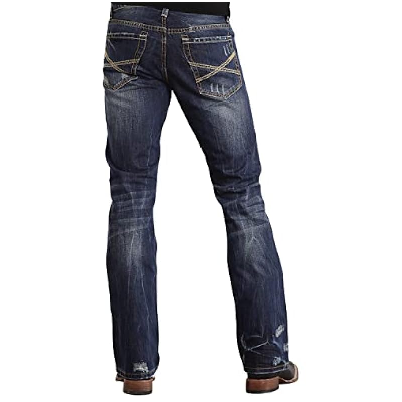 Stetson Jeans ‎mens Stetson Men's Bootcut Dark Stone