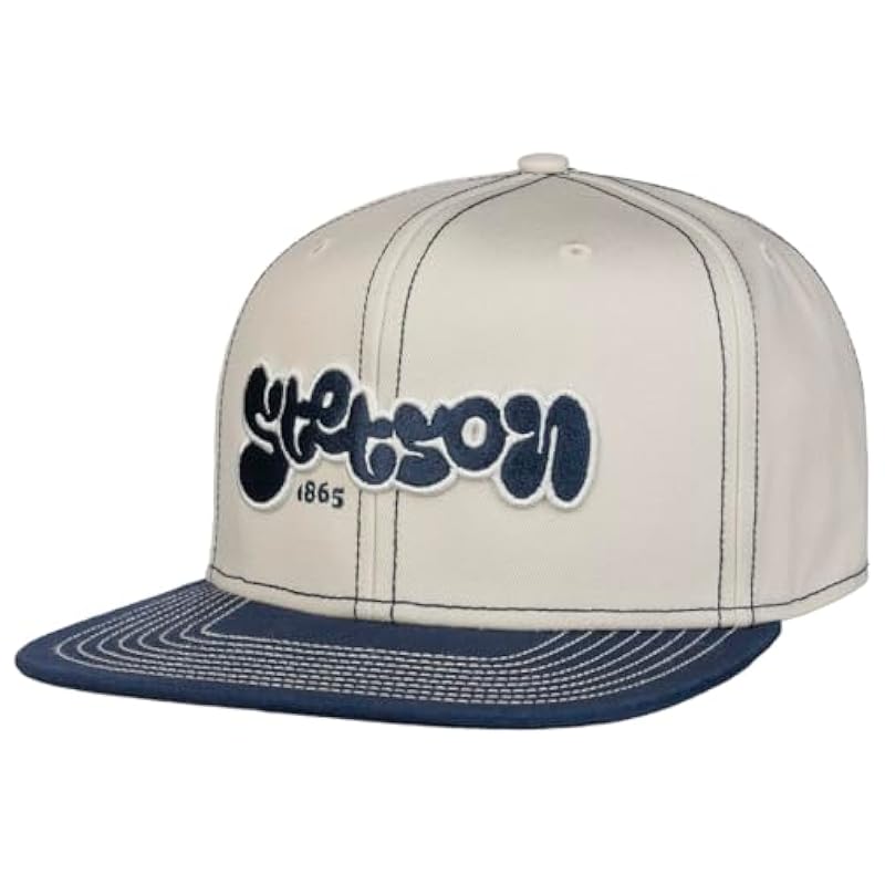 Stetson Brand Tag Cap Men - Blue-beige ‎mens Hats & Caps Stetson