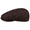 Stetson Stetson Kent Tuckmill Wool Flat Cap Men - Made in The EU Blue-red ‎mens Hats & Caps