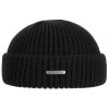 Stetson Hats & Caps ‎womens Stetson Nashville Knit Docker Cap Women/Men | Made in Italy Black