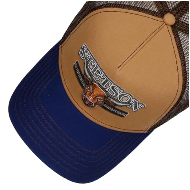 ‎mens Caps & Hats Stetson Stetson New Pure Life Trucker Cap Men - Brown