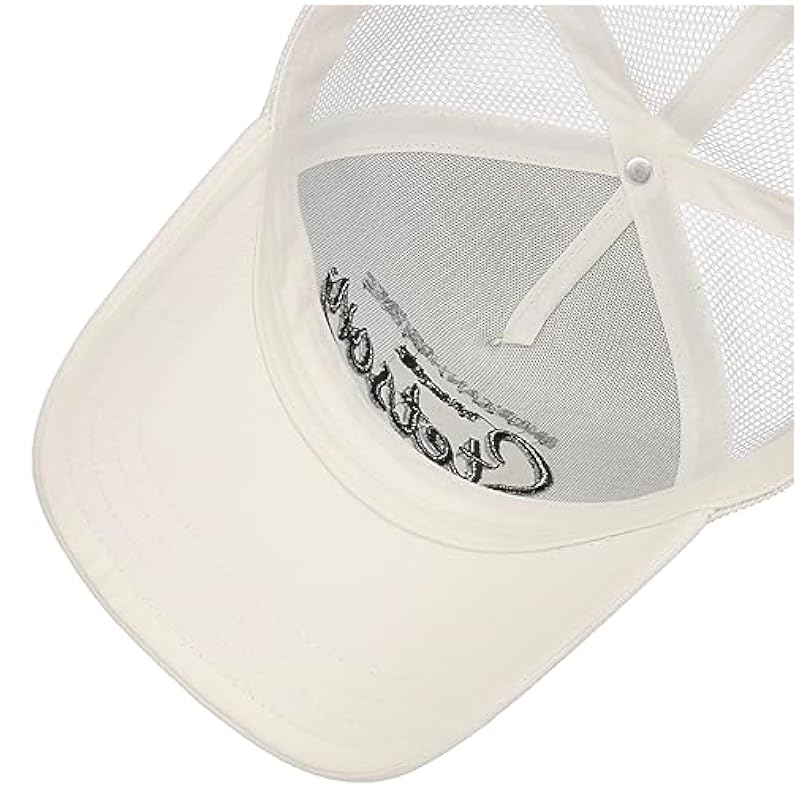 ‎unisex-ch Hats & Caps Stetson Stetson Since 1865 Trucker Cap Men Cream White 6 3/4