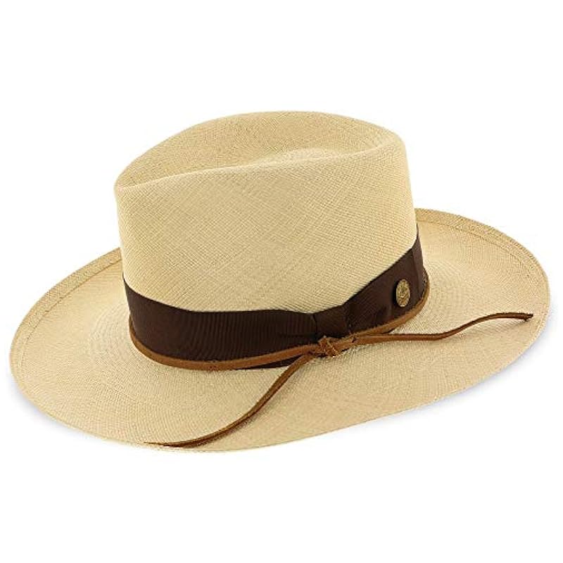 Stetson Hats & Caps ‎mens Stetson Double Down Natural Panama Staw Panama Hat