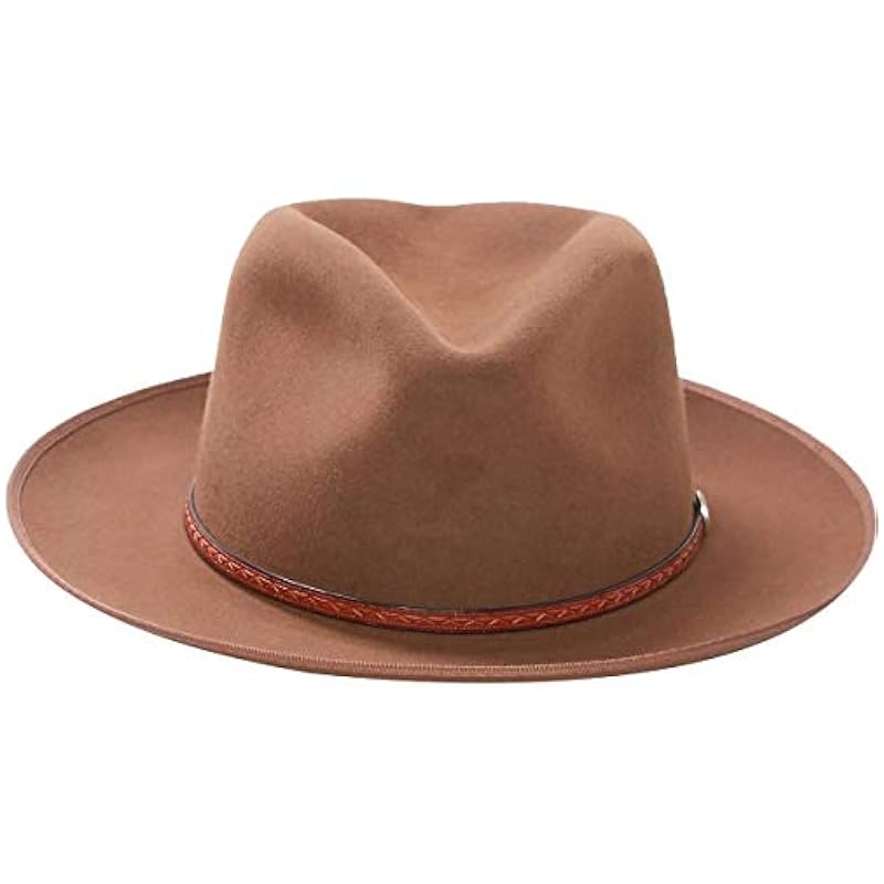 ‎mens Hats & Caps Stetson Stetson Roadster Fedora Hat Walnut