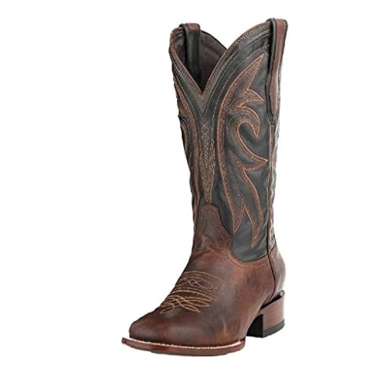 ‎mens Boots Stetson Stetson Brown Calf Vamp Black 138243shaft Cody Brown