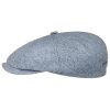 Stetson Hatteras Winhall Silk Flat Cap Women/Men - Made in Germany Blue Stetson ‎womens Hats & Caps