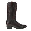 Stetson Stetson Mens Carlisle Embroidered Round Toe Casual Boots Mid Calf - Black - Size 15 D ‎mens Boots