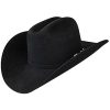 Stetson Hats & Caps ‎mens Stetson Black El Patron 48 Premier 30X Mens Cowboy Hat SFEPTN-4840-BLK Black