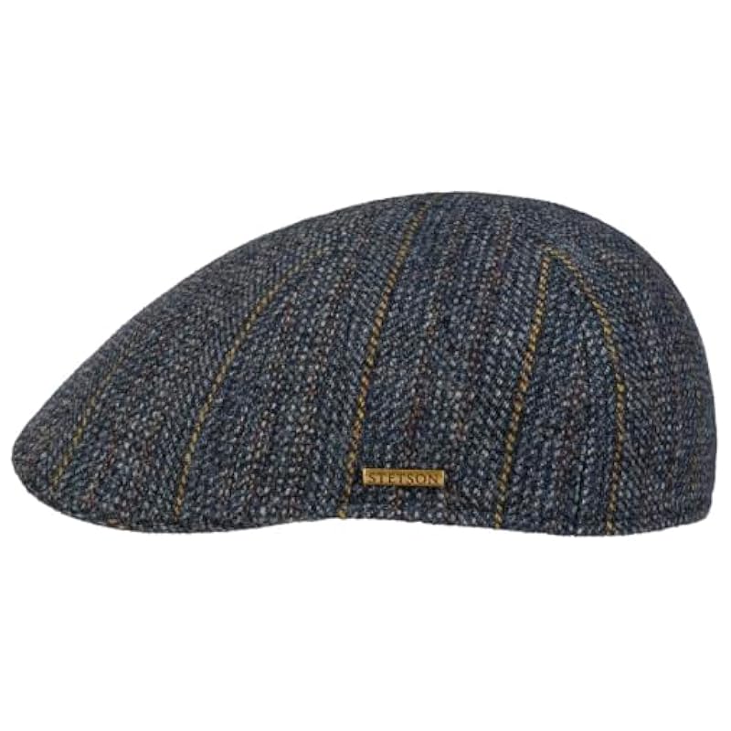 Stetson Stetson Carsen Wool Flat Cap Men - Made in The EU Navy ‎mens Hats & Caps