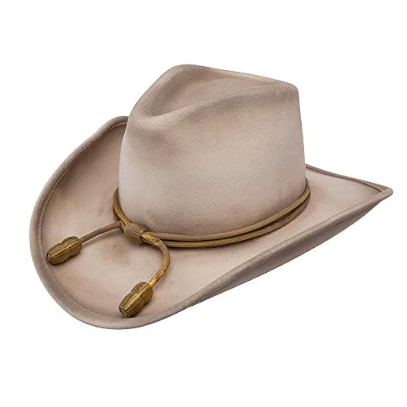 Hats & Caps Stetson Stetson Men's Fort Crushable Wool Leather Hatband Cowboy Hat 7 1/8