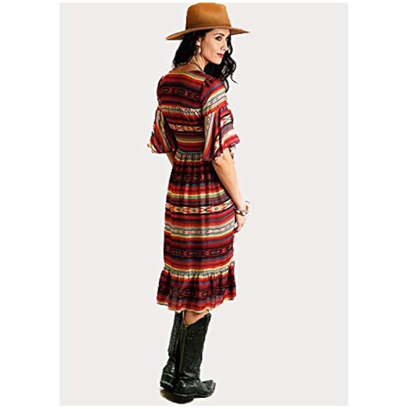 Stetson Women's Multi Serape Print Dress Multi Multi ‎womens Dresses Stetson
