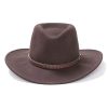 ‎unisex-ad Hats & Caps Stetson Stetson Men's Sturgis Pinchfront Crushable Wool Felt Hat Cordova