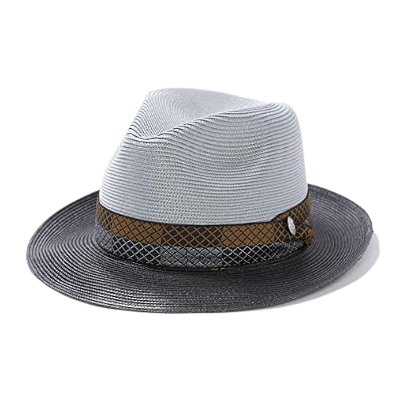 Stetson Men's Fedoras Black/Grey Stetson ‎mens Hats & Caps