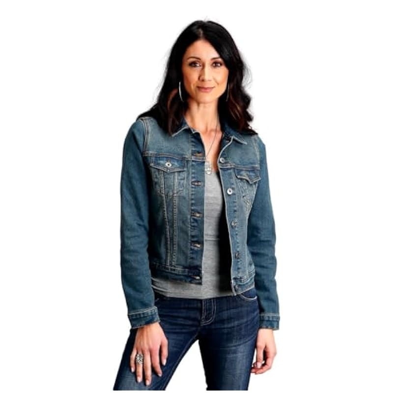 Stetson Coats, Jackets & Vests ‎womens Stetson Western Jacket Womens Dirty Denim S Blue 11-098-0202-7064 BU