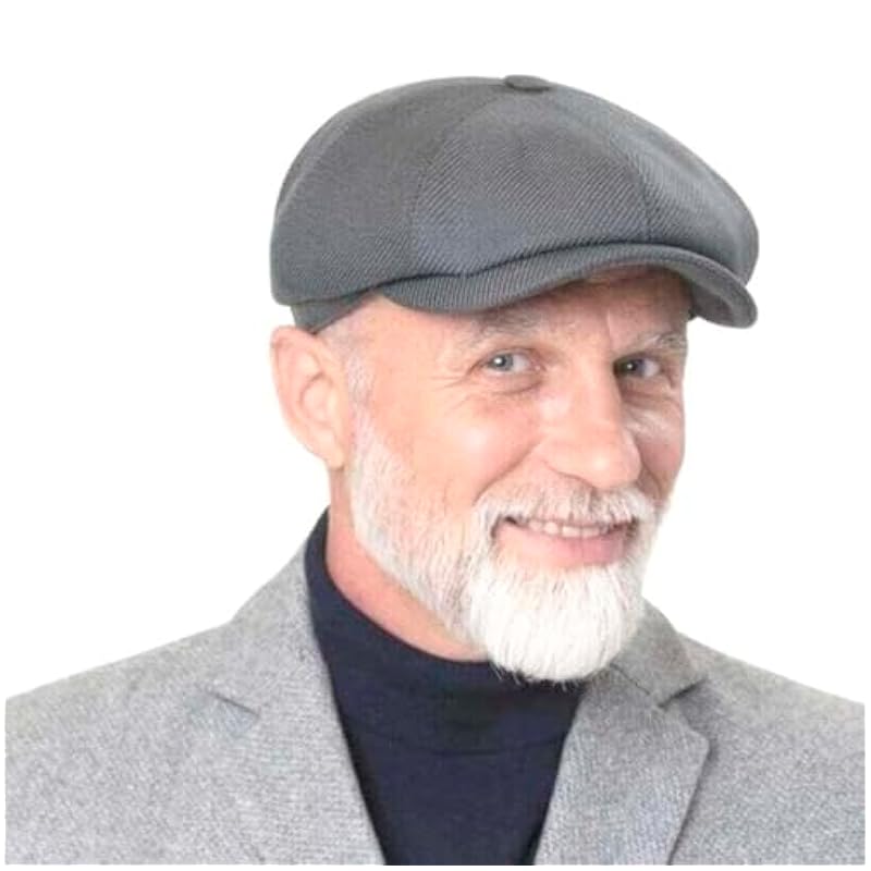 Stetson Hatteras Wool Twill Flat Cap Men - Made in The EU Grey Stetson ‎mens Hats & Caps