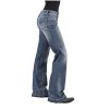 ‎womens Jeans Stetson Stetson Ladies 214 Trouser Fit Jean 0214-0203, Blue - 00 Long