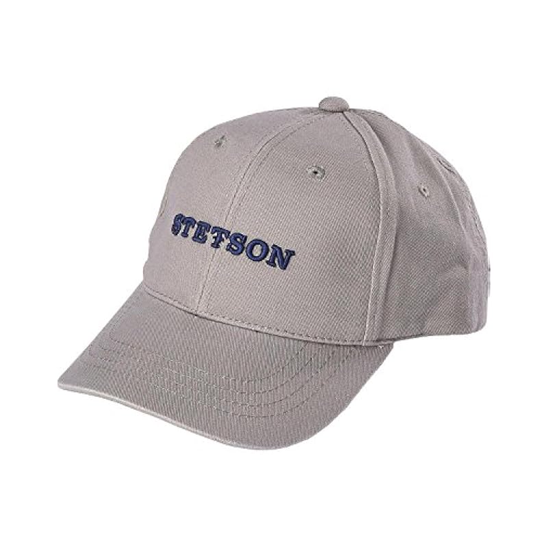 Stetson Men's Canvas Ball Cap Grey One Size ‎mens Hats & Caps Stetson