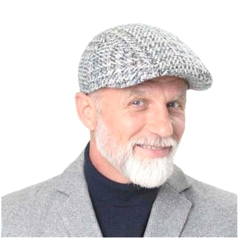 ‎mens Hats & Caps Stetson Stetson Hoback Ivy Virgin Wool Flat Cap Men - Made in The EU Beige