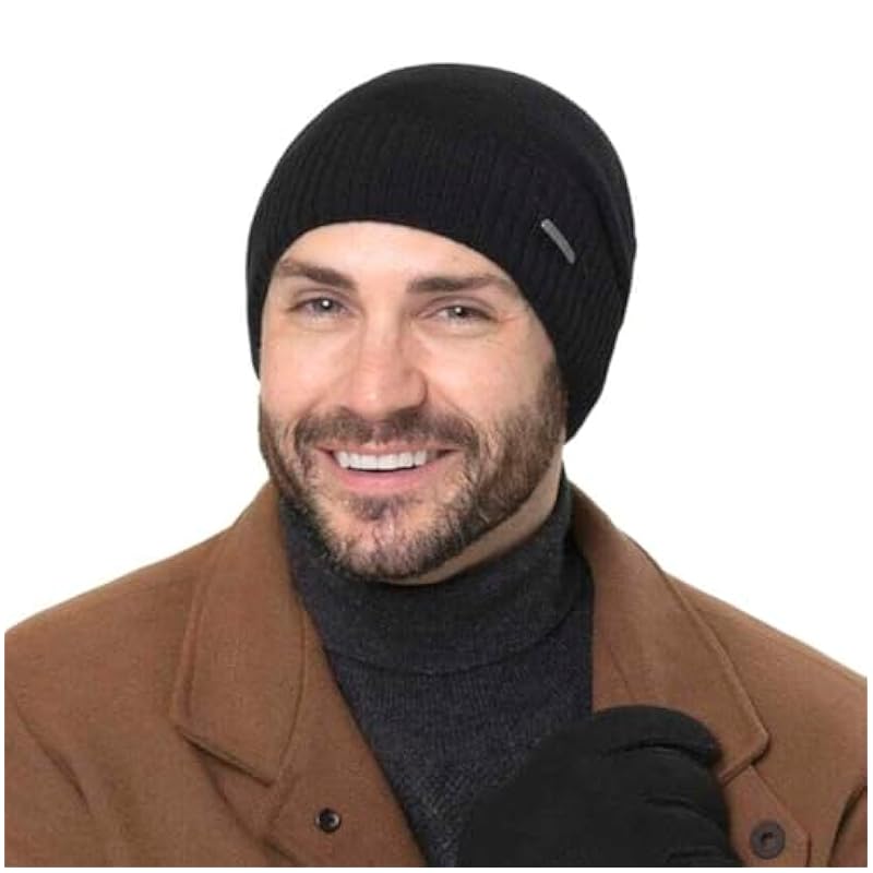 ‎mens Gloves & Mittens Stetson Stetson Deerskin Lambswool Gloves Men - Black