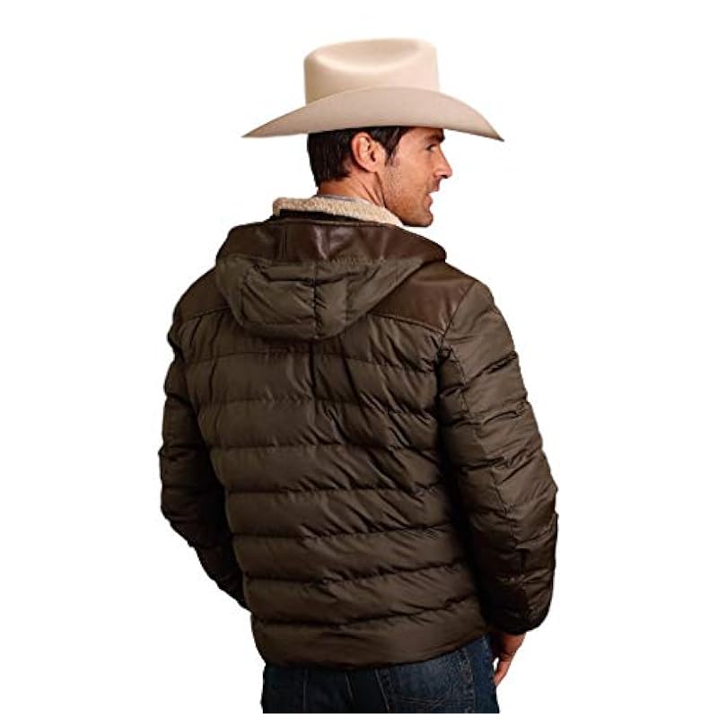 Stetson Stetson Novelty Solid Suede Jacket Brown / XL ‎Mens Jackets & Coats