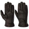 Stetson Classic Uni Goat Leather Gloves Men - Dark Brown ‎mens Gloves & Mittens Stetson