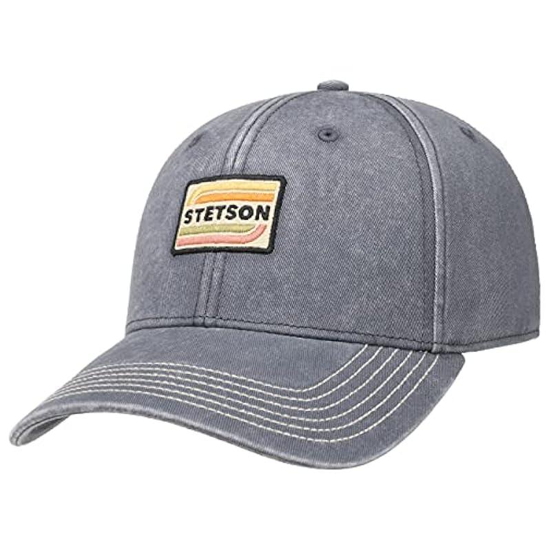 Stetson Stetson Lenloy Cotton Cap Men - Grey ‎mens Hats & Caps