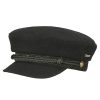 Stetson Rider Cap Wool/Cashmere (Black, M) Stetson ‎unisex-ad Hats & Caps