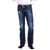 Stetson Stetson Men's Rock Fit X Stitched Jeans Dark Stone 28W x 32L Blue ‎mens Jeans