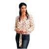 Stetson Western Shirt Womens L/S Gaucho S Cream 11-050-0590-6021 WH Stetson ‎womens Tops, Tees & Blouses
