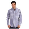 Stetson Medallion Overprint On Check W GMT Menrsquos Collection- Original Rugged (XL) 11-001-0020-0769BU Blue Stetson ‎mens Shirts